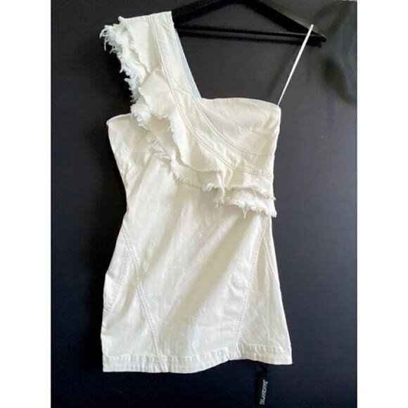 NWT BlankNYC PICK A SIDE denim‎ jean DRESS, size Medium - Picture 2 of 11